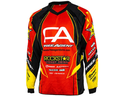Free Agent BMX Factory Team Design BMX Jersey